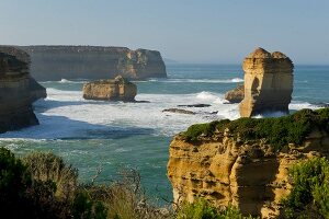 View of Twelve Apostles, Port Campbell National Park, Great Ocean Road, Australia