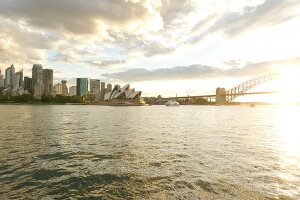 View of Opera House in Sydney, New South Wales, Australia