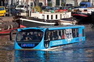 Amsterdam, Oudeschans, Floating Dutchman, Schwimmender Holländer