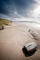 Strandkörbe am Strand von Westerland, Sylt