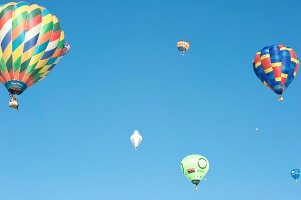 Genfer See, Kanton Waadt, Riviera- Pays-d¿Enhaut, Château-d¿Oex, Ballon