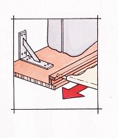 Illustration, Zeichnung, Flur, Stauraum