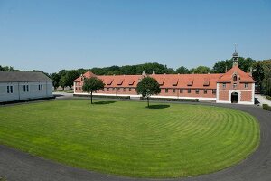 Exterior of State Stud Celle, Lower Saxony, Germany