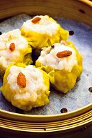 Hongkong, Dim Sum im Tim Ho Wan, Schweinefleisch in elastischem Teig