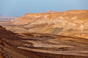 View of Wadi Hawarim in Negev, Israel