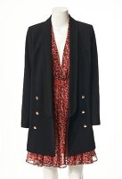 Oversize-Blazer, Kleid 