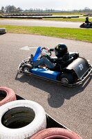 Castle Dankern kart track in Haren, Lower Saxony, Germany