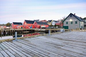 Kanada, Nova Scotia, Lunenburg, Hafen, Morgenlicht