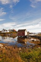 View of Village near Halifax, Nova Scotia, Canada
