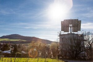 Freiburg, Heliotrop". Wohnhaus des Solar-Architekten Rolf Disch