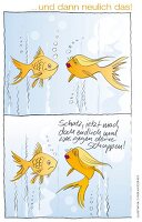 Goldfische als Symbol für Beziehung 