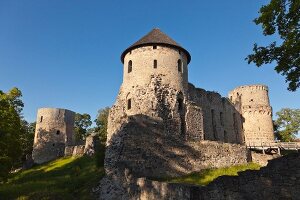 Lettland, ittelalterliche Burg, Cesis