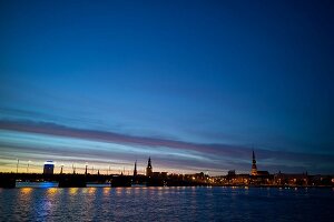 Lettland, Riga, Daugava, Petri Kirche