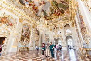 Deutschland, München, Schloss Nymphenburg, Festsaal