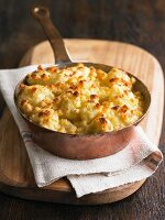 Cauliflower gratin with cheese