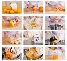 Orangenmarmelade zubereiten