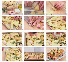 Rosmarinkartoffeln zubereiten
