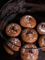 Coulant au chocolat (Schokoladentörtchen mit flüssigem Kern, Frankreich)