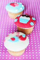 Romantische Cupcakes zum Valentinstag