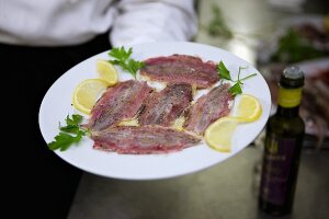 Marinated sardines