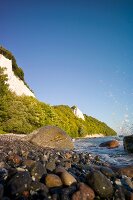 Jasmund National Park on Rügen – a view of the chalk cliffs