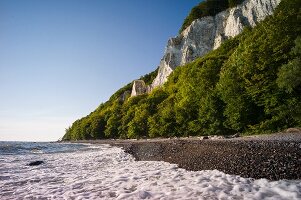 Jasmund National Park on Rügen – view of the chalk cliffs