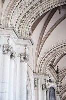 An interior view of the Museum of Applied Arts in Budapest – the building was constructed in the Hungarian art nouveau style between 1893 and 1896 according to plans by Ödön Lechner and Gyula Pártos