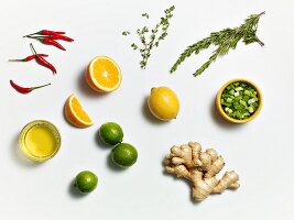 Ingredients for a Pork belly Brine