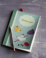 A recipe book for recipes and notes