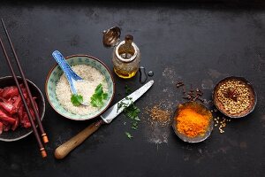 Ingredients for Oriental stews