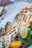Grilled fish in Istanbul
