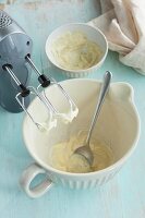 Ingredients for vanilla macaroons
