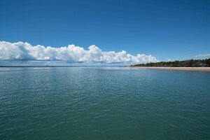 A view of the sea on the East Coast of Australia