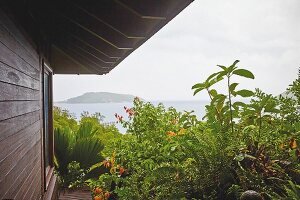 A lodge in the Seychelles