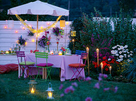 Decoration for garden party
