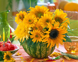 Watermelon as a vase