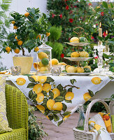 Decorate lemons and limes