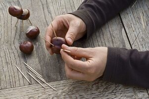 Make chestnut animals