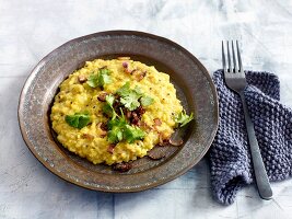 Quick and easy triple dal (India)