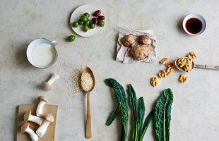 Trend ingredients for low-carb cuisine