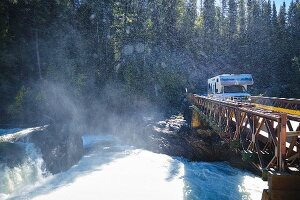 Mit dem Wohnmobil durch den Wells Gray Park, British Columbia, Kanada