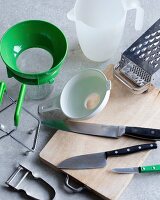 Kitchen utensils for preserving