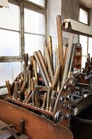 Tools at the Weyersberg copper factory in Baden-Wuerttemberg, Germany