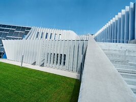 New build of the Bruckner University in Linz, Austria