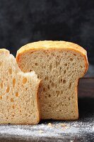 Homemade toast bread