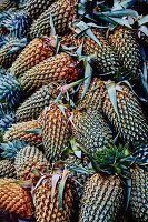 Pineapples at a market (Sri Lanka)