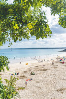 Porthminster Beach, Strand in St. Ives, Cornwall, England