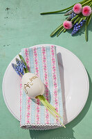 Easter place setting