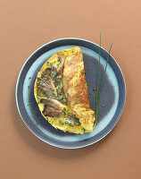 Austernpilz-Omelett