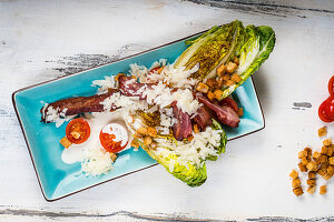 Grilled Caesar Salad